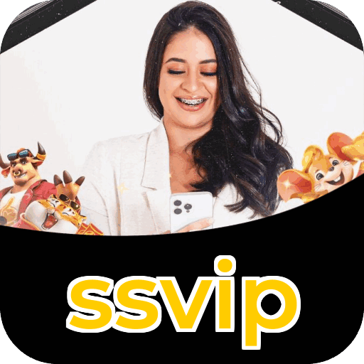 Interface do aplicativo ssvip mostrando jogos disponíveis no iOS e Android